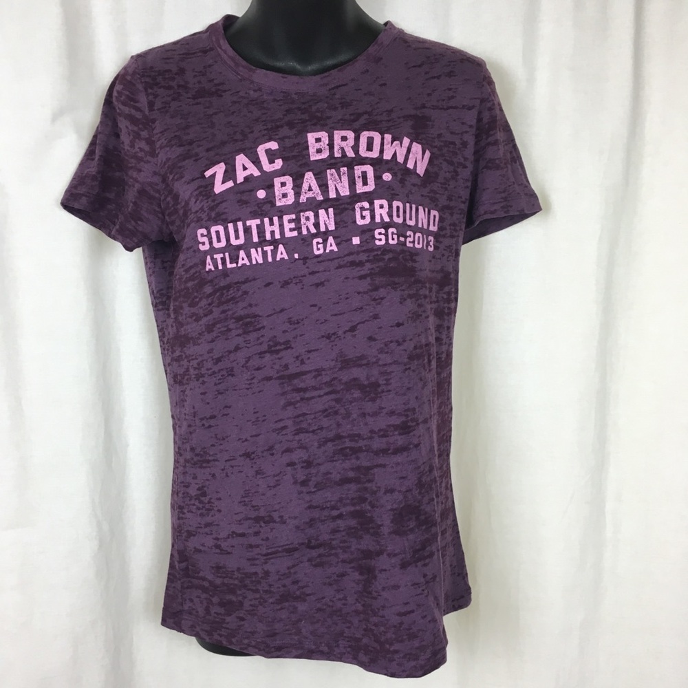 Zac Brown Band Women’s Large Concert T Shirt